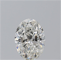 Natural Diamond 2.51 Carats, Oval with  Cut, G Color, VVS1 Clarity and Certified by GIA