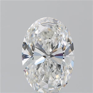 Picture of Natural Diamond 3.01 Carats, Oval with  Cut, F Color, VVS1 Clarity and Certified by GIA