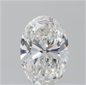 Natural Diamond 3.01 Carats, Oval with  Cut, F Color, VVS1 Clarity and Certified by GIA