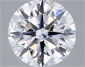 Del inventario de diamantes de laboratorio, 2.01 quilates, Redondo , Color D, claridad VVS2 y certificado IGI