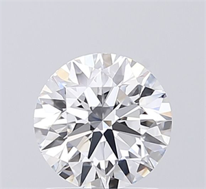 Picture of Lab Grown Diamond 1.14 Carats, Round with Excellent Cut, D Color, VVS2 Clarity and Certified by IGI