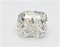 Natural Diamond 1.02 Carats, Cushion with  Cut, I Color, SI1 Clarity and Certified by GIA