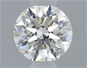 Natural Diamond 0.40 Carats, Round with Very Good Cut, G Color, VVS1 Clarity and Certified by GIA