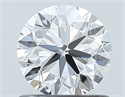 Natural Diamond 0.90 Carats, Round with Very Good Cut, G Color, VS1 Clarity and Certified by GIA