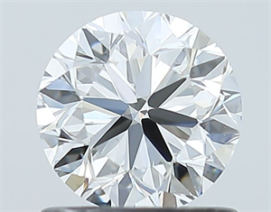 Picture of Natural Diamond 0.90 Carats, Round with Very Good Cut, G Color, VS1 Clarity and Certified by GIA
