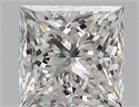 Natural Diamond 0.71 Carats, Princess with  Cut, G Color, VVS2 Clarity and Certified by GIA