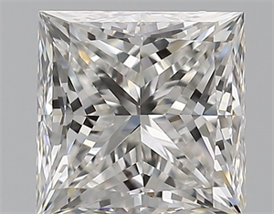 Foto Diamante Natural 0.71 quilates, Princesa , Color G, claridad VVS2 y certificado GIA de
