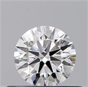 Diamante Natural 0.41 quilates, Redondo , Color E, claridad VS1 y certificado GIA