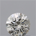Diamante Natural 0.51 quilates, Redondo , Color I, claridad IF y certificado IGI