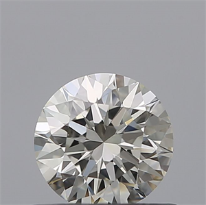 Foto Diamante Natural 0.51 quilates, Redondo , Color I, claridad IF y certificado IGI de