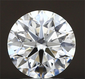 Picture of Natural Diamond 0.72 Carats, Round with Excellent Cut, I Color, VVS1 Clarity and Certified by GIA