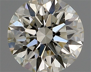 Picture of Natural Diamond 0.42 Carats, Round with Excellent Cut, K Color, SI1 Clarity and Certified by GIA
