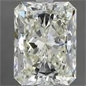 Natural Diamond 2.51 Carats, Radiant with  Cut, J Color, SI2 Clarity and Certified by IGI