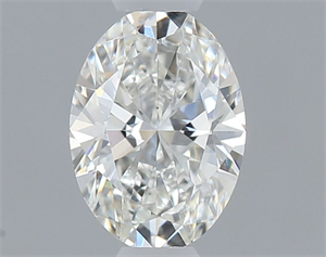 Picture of Natural Diamond 0.40 Carats, Oval with  Cut, G Color, VS2 Clarity and Certified by GIA