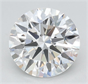 Lab Grown Diamond 3.08 Carats, Round with Ideal Cut, D Color, IF Clarity and Certified by IGI