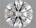Lab Grown Diamond 3.74 Carats, Round with Ideal Cut, G Color, VS1 Clarity and Certified by IGI