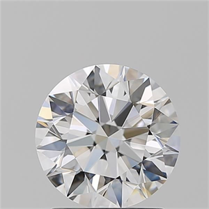 Picture of Natural Diamond 1.70 Carats, Round with Excellent Cut, E Color, VVS1 Clarity and Certified by GIA