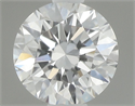 Natural Diamond 0.41 Carats, Round with Excellent Cut, D Color, VVS1 Clarity and Certified by GIA