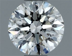 Picture of Natural Diamond 0.70 Carats, Round with Excellent Cut, F Color, VVS1 Clarity and Certified by IGI