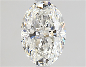Picture of Natural Diamond 1.30 Carats, Oval with  Cut, F Color, SI1 Clarity and Certified by GIA