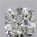 Diamante Natural 0.91 quilates, Del cojín , Color F, claridad VVS2 y certificado GIA