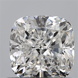 Foto Diamante Natural 0.91 quilates, Del cojín , Color F, claridad VVS2 y certificado GIA de