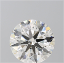 Lab Grown Diamond 7.12 Carats, Round with Ideal Cut, H Color, VS2 Clarity and Certified by IGI
