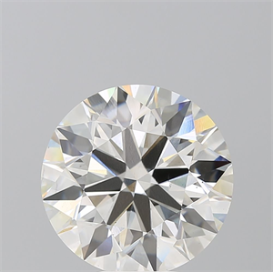 Picture of Lab Grown Diamond 7.12 Carats, Round with Ideal Cut, H Color, VS2 Clarity and Certified by IGI