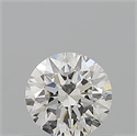 Diamante Natural 0.54 quilates, Redondo , Color H, claridad SI1 y certificado GIA