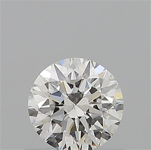 Picture of Natural Diamond 0.54 Carats, Round with Excellent Cut, H Color, SI1 Clarity and Certified by GIA