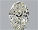 Diamante Natural 0.90 quilates, Ovalado , Color J, claridad SI1 y certificado GIA
