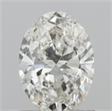 Diamante Natural 1.01 quilates, Ovalado , Color H, claridad SI2 y certificado GIA