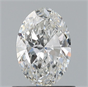 Diamante Natural 0.70 quilates, Ovalado , Color F, claridad VVS2 y certificado GIA