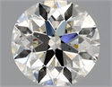Diamante Natural 0.90 quilates, Redondo , Color J, claridad SI1 y certificado GIA
