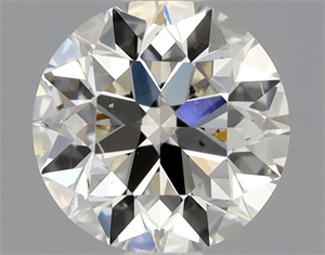 Foto Diamante Natural 0.90 quilates, Redondo , Color J, claridad SI1 y certificado GIA de