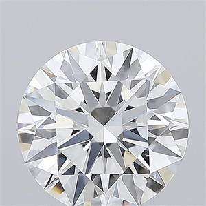 Picture of Lab Grown Diamond 1.55 Carats, Round with Ideal Cut, E Color, VS1 Clarity and Certified by IGI