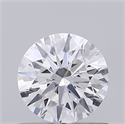 Del inventario de diamantes de laboratorio, 0.81 quilates, Redondo , Color D, claridad VVS2 y certificado IGI