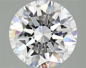 Picture of Lab Grown Diamond 3.09 Carats, Round with Excellent Cut, E Color, VS2 Clarity and Certified by IGI
