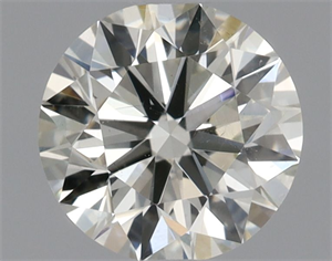 Picture of Natural Diamond 0.60 Carats, Round with Excellent Cut, L Color, SI1 Clarity and Certified by GIA