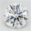 Del inventario de diamantes de laboratorio, 2.53 quilates, Redondo , Color D, claridad IF y certificado GIA