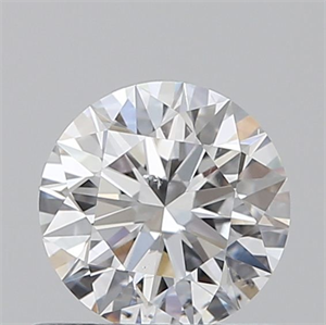 Foto Diamante Natural 0.53 quilates, Redondo , Color D, claridad SI2 y certificado GIA de