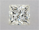 Diamante Natural 1.22 quilates, Princesa , Color I, claridad SI1 y certificado GIA