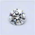Diamante Natural 0.52 quilates, Redondo , Color G, claridad SI2 y certificado GIA
