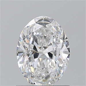 Picture of Natural Diamond 1.01 Carats, Oval with  Cut, E Color, VS2 Clarity and Certified by GIA