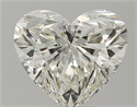 Natural Diamond 4.01 Carats, Heart with  Cut, I Color, VVS2 Clarity and Certified by IGI