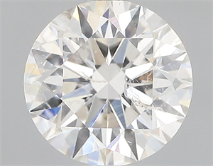 Picture of Natural Diamond 0.75 Carats, Round with Excellent Cut, G Color, I1 Clarity and Certified by GIA