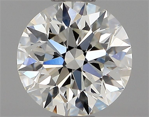 Foto Diamante Natural 0.59 quilates, Redondo , Color H, claridad VS2 y certificado GIA de