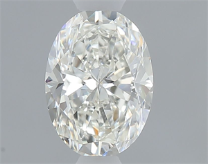 Picture of Natural Diamond 0.60 Carats, Oval with  Cut, I Color, SI1 Clarity and Certified by GIA