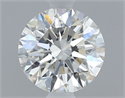 Natural Diamond 0.56 Carats, Round with Excellent Cut, H Color, SI1 Clarity and Certified by GIA