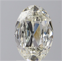 Diamante Natural 0.91 quilates, Ovalado , Color J, claridad VVS2 y certificado GIA